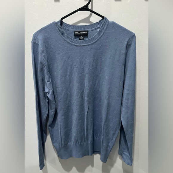 Karl Lagerfeld Other - Men’s Karl Lagerfeld Light Blue Knit Top / sweater